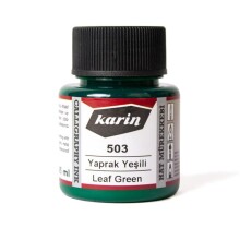 Karin Hat Mürekkebi 45 ml Yaprak Yeşili 503 - KARIN