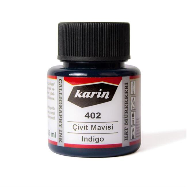 Karin Hat Mürekkebi 45Ml N:402 Cıvıt Mavisı - 2