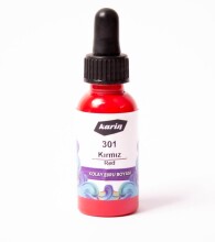 Karin Kolay Ebru Boyası 30 ml Kırmızı 301 - Karin