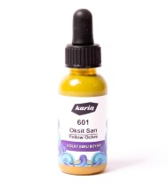 Karin Kolay Ebru Boyası 30 ml Oksit Sarı 601 - KARİN