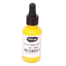 Karin Kolay Ebru Boyası 30ml - Sarı - KARIN