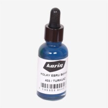 Karin Kolay Ebru Boyası 30ml - Turkuaz - KARİN