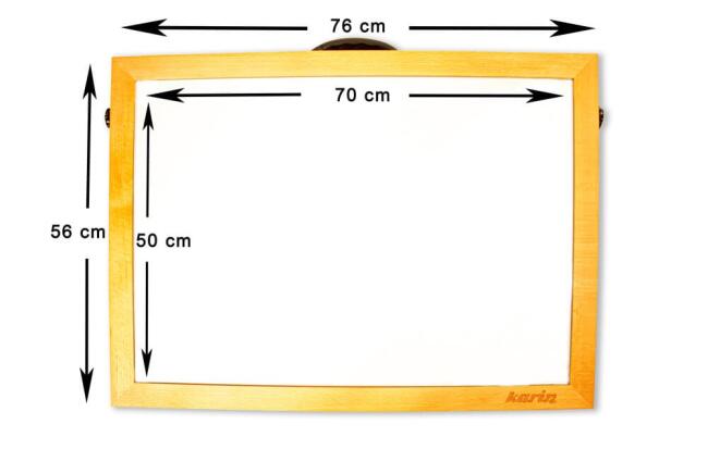 Karin Naturel Kayın Led Işıklı Eskiz ve Çizim Masası 50x70 cm - 5