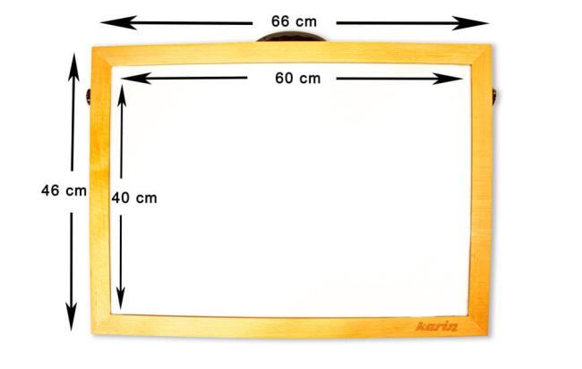 Karin Naturel Kayın Yüksek Işıklı Led Eskiz ve Çizim Masası 40x60 cm - 4