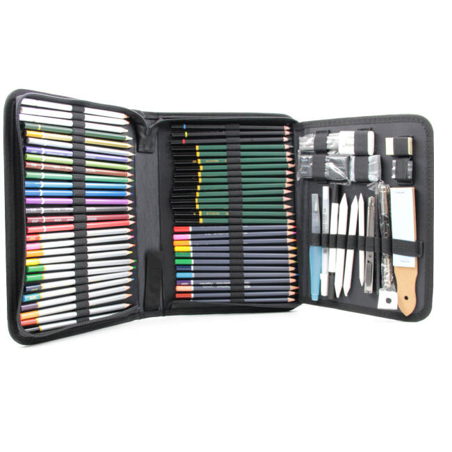 Keep Smiling Çizim ve Boyama Seti 75’li SMTZ-0075 - 2