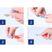 Keep Smiling Hobi Bıçağı Kretuar Seti 13'lü I0065 - 5