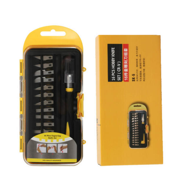 Keep Smiling Hobi Bıçağı Kretuar Seti 16'lı TH1005 - 1