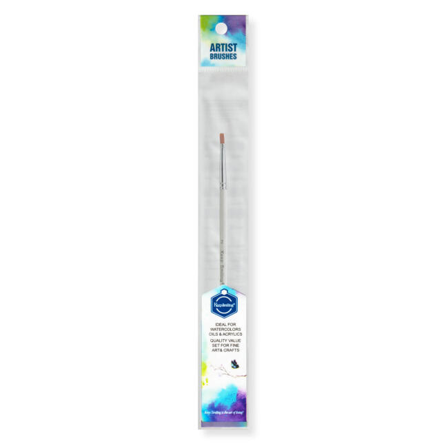 Keep Smiling Sentetik Düz Uç Fırça A6158F No:2 - 1