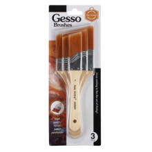 Keep Smiling Sentetik Yan Kesik Zemin Fırça Seti 3'lü BS-003X - Keep Smiling