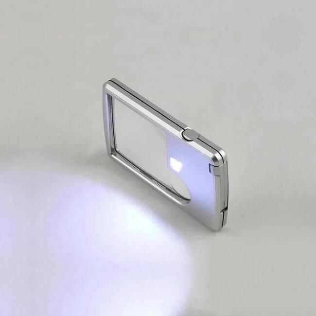 Kembs Işıklı Kart Tipi Cep Büyüteci 6x9 cm N:BYT-MG4B-3 - 3