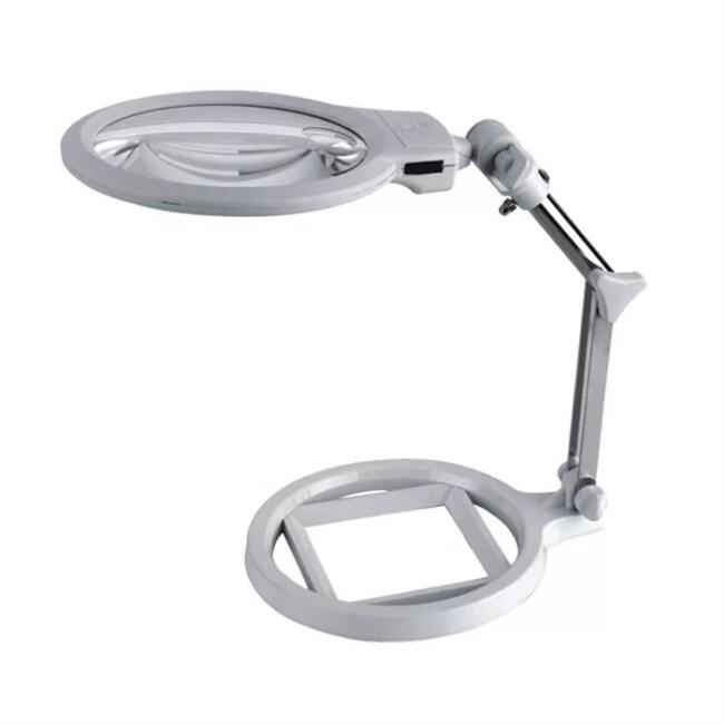 Kembs Katlanabilir Işıklı Masa Tipi Büyüteç N:3B-1A - 1
