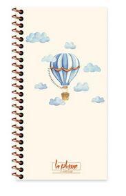 Keskin Color Defter La Plume Balon Mavi 10x19 cm 80y N:417996-99 - 1