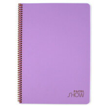 Keskin Colour Pastel Show Spiralli Kareli Defter A4 72 Yaprak 324412-99 - Keskin Color