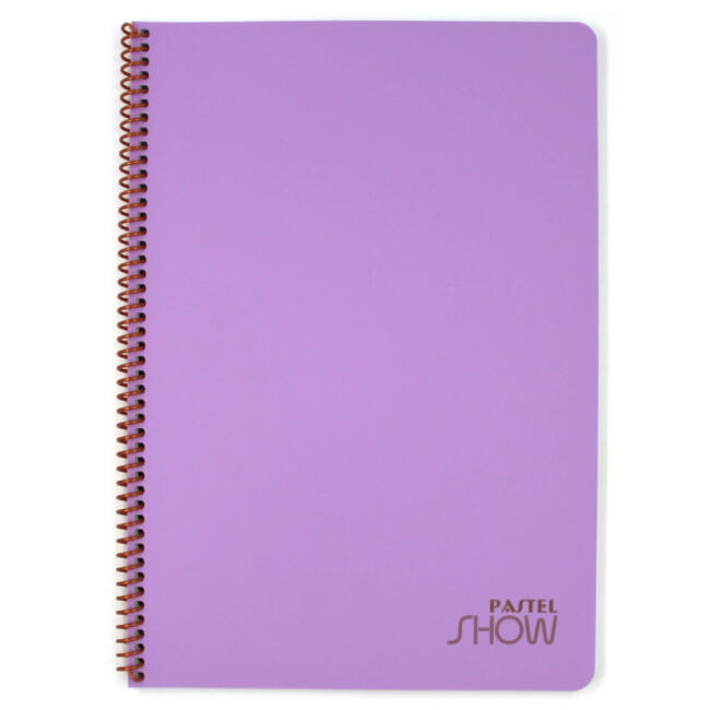 Keskin Colour Pastel Show Spiralli Kareli Defter A4 72 Yaprak 324412-99 - 1