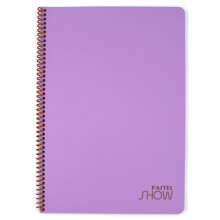 Keskin Colour Pastel Show Spiralli Kareli Defter A4 72 Yaprak 324412-99 - KESKIN COLOR