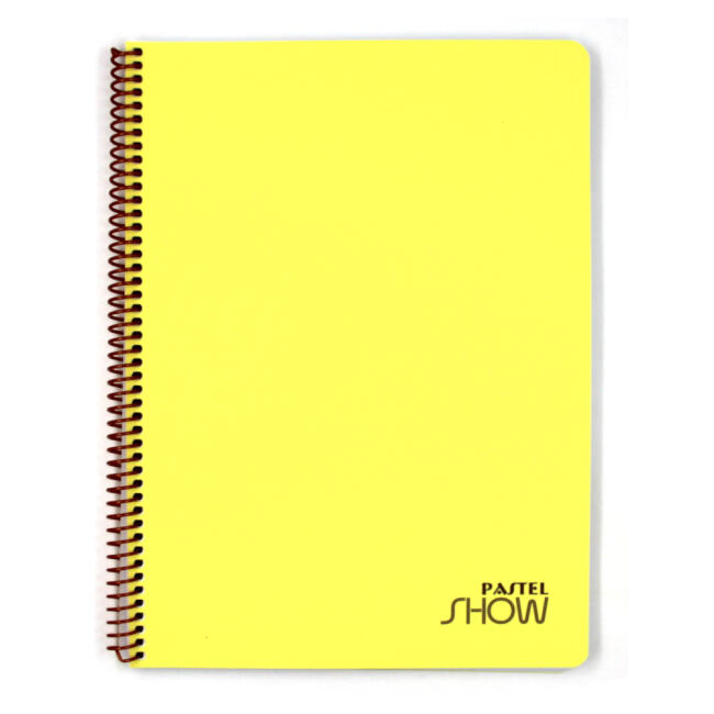 Keskin Color Pastel Show Spiralli Kareli Defter A4 96 Yaprak 324432-99 - 1