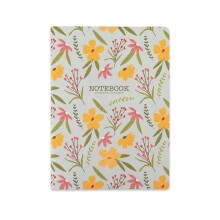 Keskin Color Uninote Flowers Noktalı Defter 18,5x26 cm 56 Yaprak - KESKIN COLOR