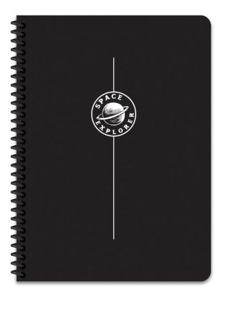 Keskin Defter Spaces 16.5x22.5 cm 80 Yaprak Kareli 321342-99 - 1