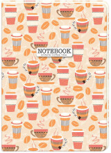 Keskin Defter Uninote Coffee Time Kareli Defter 18.5x26 cm 58 Yaprak - Keskin Color (1)