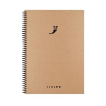 Keskin La Plume Viking Kareli Defter 60gr 17x24 cm 100 Yaprak 417956-99 - Keskin Color