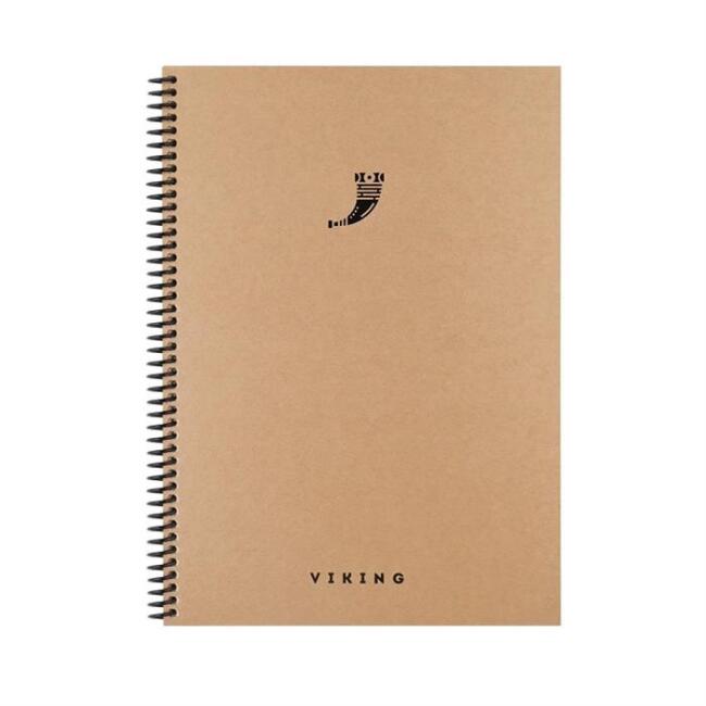 Keskin La Plume Viking Kareli Defter 60gr 17x24 cm 100 Yaprak 417956-99 - 1