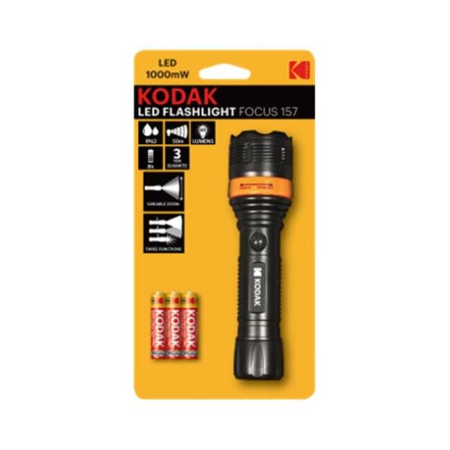 Kodak.Focus 157.Led El Feneri-3 Ad Pil Hediyeli N:356633 - 1