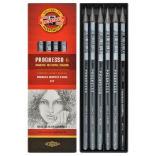 Koh-i-Noor Progresso Grafit Kalem Seti 6’lı 8915 - Koh-i Noor