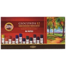 Koh-i-Noor Gioconda Yağlı Pastel Boya 12’li Set - Koh-i Noor