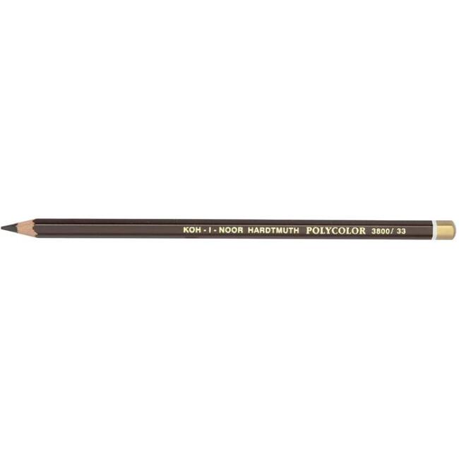 Koh-i-Noor Kuru Boya Kalemi 3800 Dark Brown - 1