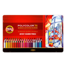 Koh-i-Noor Polycolor Kuruboya Kalem Seti 36'lı 3825 - Koh-i Noor