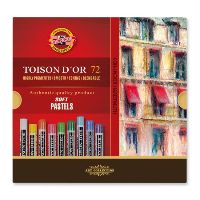 Koh-i-Noor Toison D’or Soft Pastel Seti 72’li - 1
