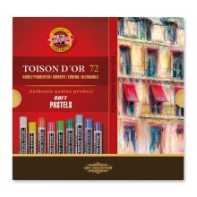 Koh-i-Noor Toison D’or Soft Pastel Seti 72’li - Koh-i Noor