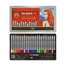 Koh-i-Noor Wax Aquarelle Boya Kalemi 24’lü Set 8284 - Koh-i Noor