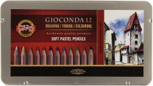 Koh-i-Noor Gioconda Soft Pastel Boya Seti 12’li 8827 - Koh-i Noor (1)