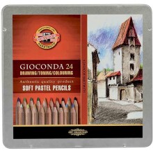 Koh-i-Noor Gioconda Soft Pastel Boya Seti 24’lü 8828 - Koh-i Noor