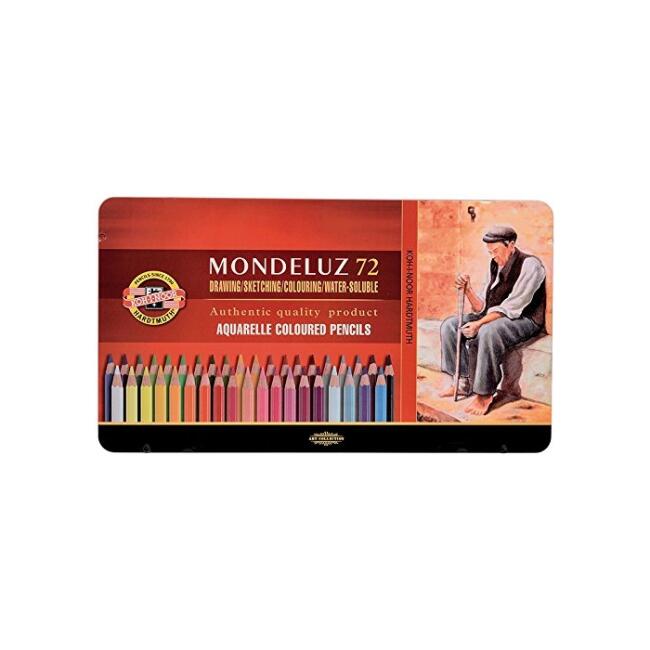 Koh-i-Noor Mondeluz Sulu Boya Kalem Seti 72’li - 1