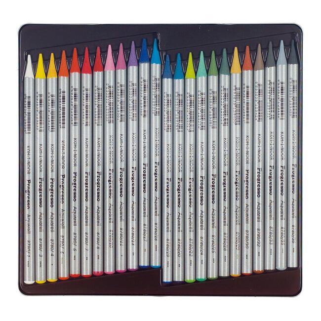 Koh-i-Noor Progresso Aquarell Sulu Boya Kalemi 24’lü Set N:8784 - 2