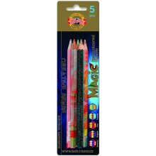 Koh-i-Noor Jumbo Special Renkli Kalem 5'li 3406 - Koh-i Noor