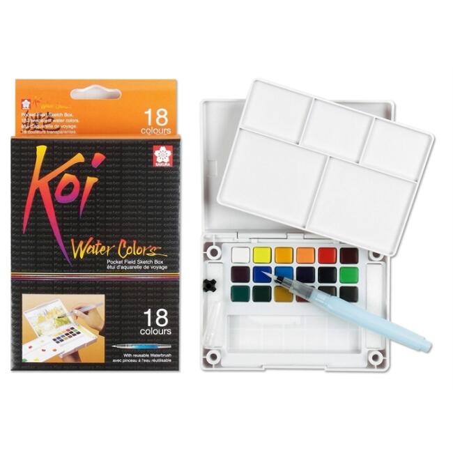 Koı Watercolor Set 18Lı N:Xncw-18N - 2