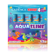 Kooky Aqua Slime Dinazor Dünyası Seti 5'li - Cadence
