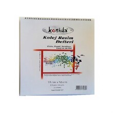 Kosida Resim Defteri 35x50 cm 170 g 22 Yaprak Kolej - Kosida