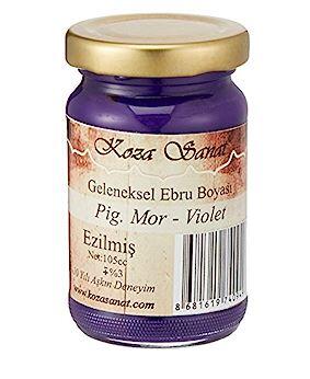Koza Ebru Boyası 105 ml Pigment Violet - 1