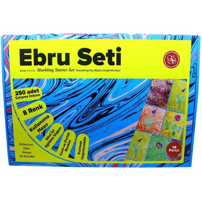 Koza Sanat Ebru Başlangıç 18’li Set - 2