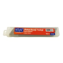 Kraf Maket Bıçak Yedeği Geniş N:618G - Kraf