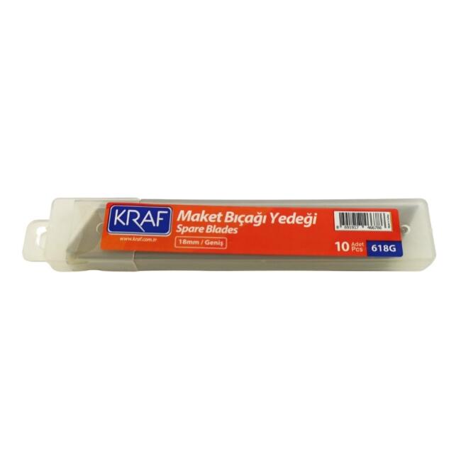 Kraf Maket Bıçak Yedeği Geniş N:618G - 1
