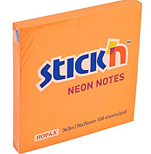 Kraf Postit 76x76mm Neon Turuncu - 1