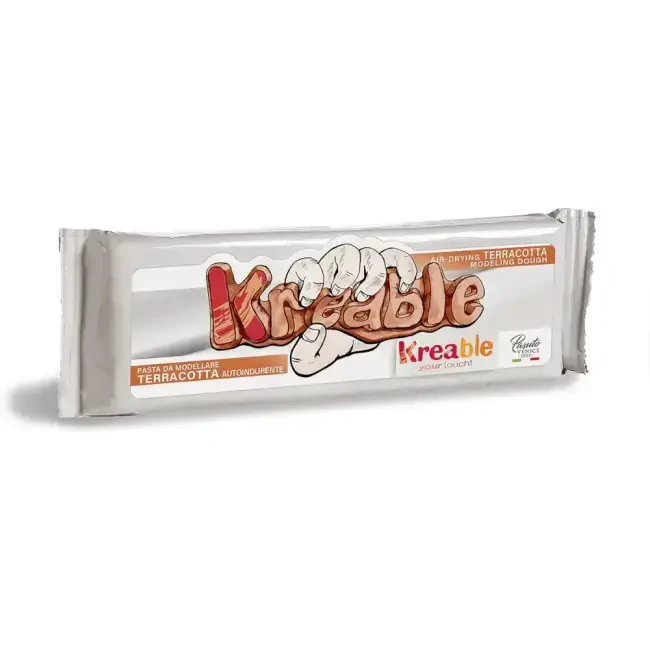 Kreable Hava İle Kuruyan Seramik Hamuru 1000 gr Terracotta 0613.A00 - 1