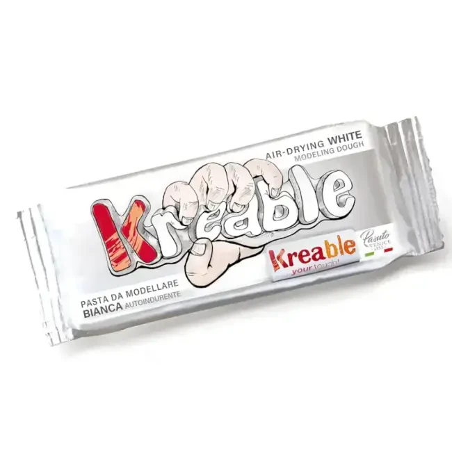 Kreable Hava İle Kuruyan Seramik Hamuru 500 gr Beyaz 0610.S00 - 1