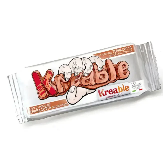 Kreable Hava İle Kuruyan Seramik Hamuru 500 gr Terracotta 0611.S00 - 1