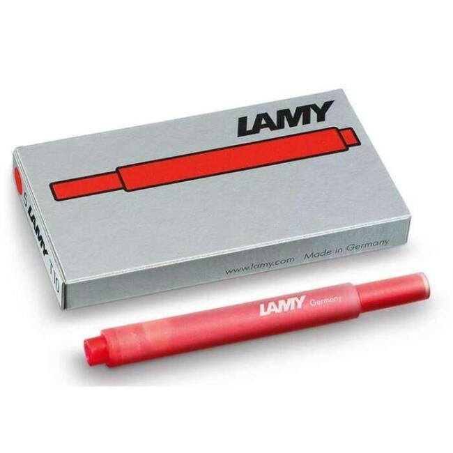 Lamy T10 Mürekkep Kartuşu 5’li Kutu Kırmızı - 1